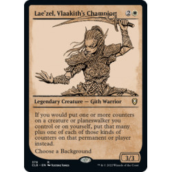 Lae'zel, Vlaakith's Champion (Showcase) CLB NM