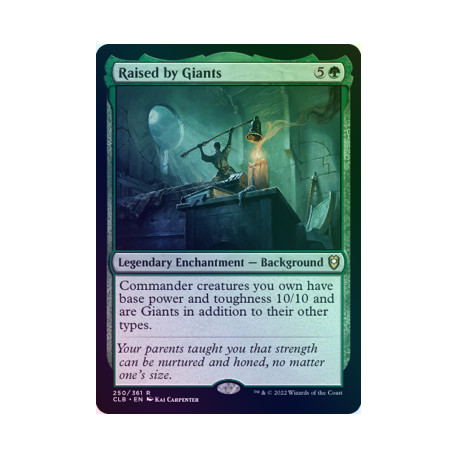Raised by Giants FOIL CLB NM