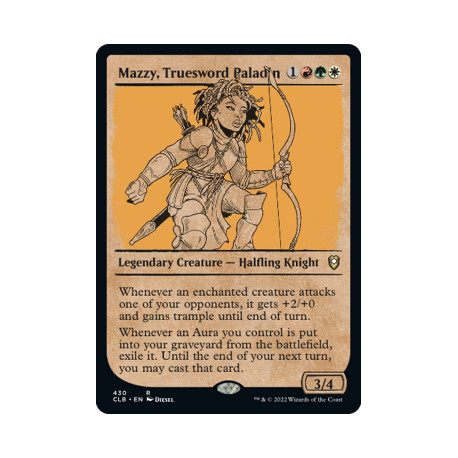 Mazzy, Truesword Paladin (Showcase) CLB NM