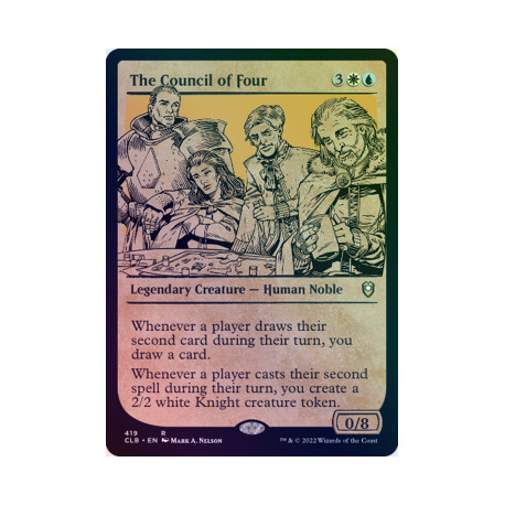 The Council of Four (Showcase) FOIL CLB NM