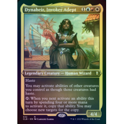 Dynaheir, Invoker Adept ETCHED FOIL CLB NM