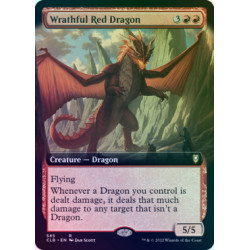 Wrathful Red Dragon (Extended) FOIL CLB NM
