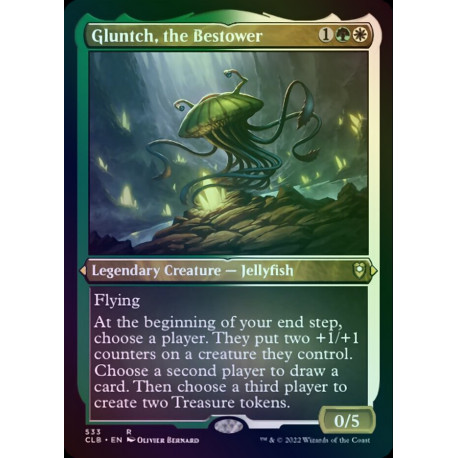 Gluntch, the Bestower ETCHED FOIL CLB NM