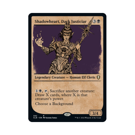 Shadowheart, Dark Justiciar (Showcase) CLB NM