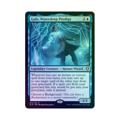 Gale, Waterdeep Prodigy FOIL CLB NM