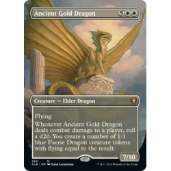 Ancient Gold Dragon (Borderless) CLB NM