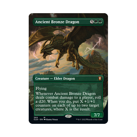 Ancient Bronze Dragon (Borderless) CLB NM