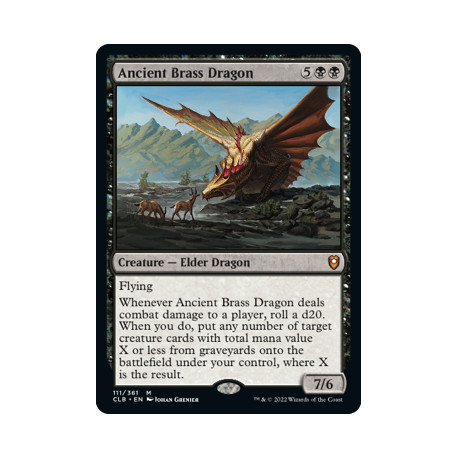 Ancient Brass Dragon CLB NM