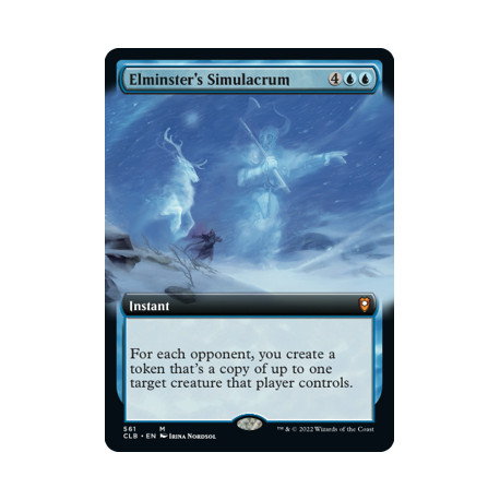 Elminster's Simulacrum (Extended) CLB NM
