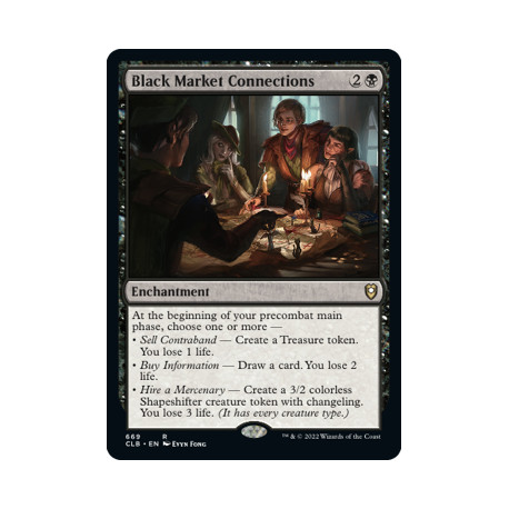 Black Market Connections CLB NM