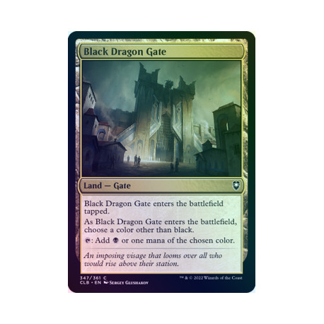 Black Dragon Gate FOIL CLB NM