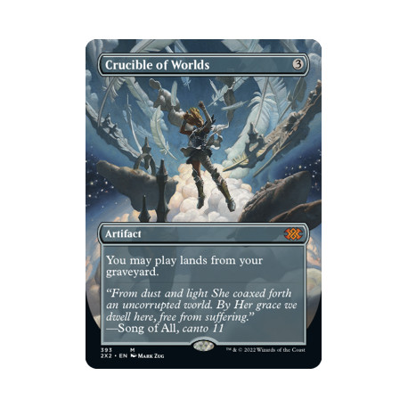 Crucible of Worlds (Borderless) 2X2 SP