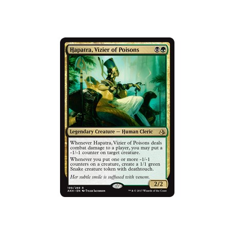 Hapatra, Vizier of Poisons AKH MP