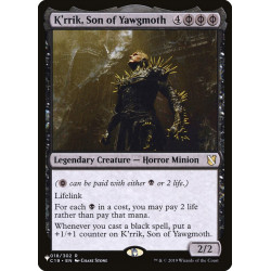 K'rrik, Son of Yawgmoth C19 (List) NM