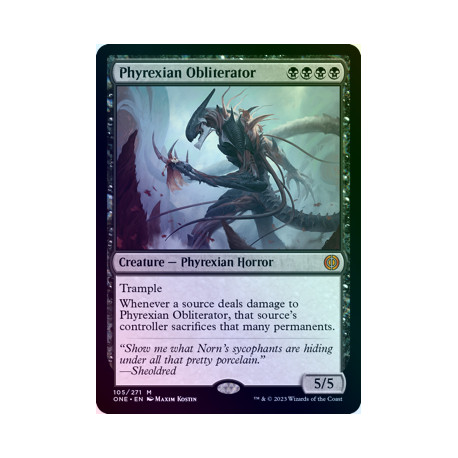 Phyrexian Obliterator FOIL ONE NM