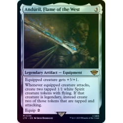 Anduril, Flame of the West FOIL LTR NM
