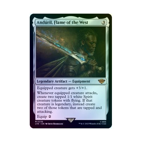 Anduril, Flame of the West FOIL LTR NM