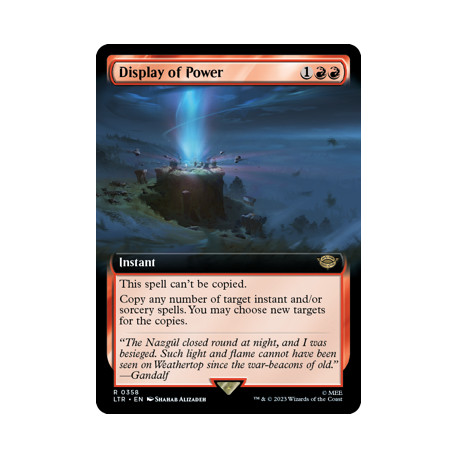 Display of Power (Extended) LTR NM