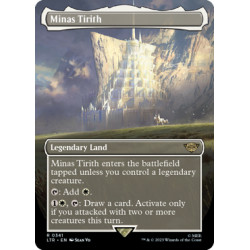 Minas Tirith (Borderless) 341 FOIL LTR NM