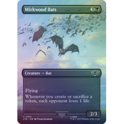 Mirkwood Bats (Borderless) FOIL LTR NM