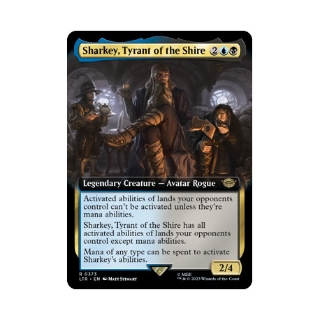 Sharkey, Tyrant of the Shire (Extended) LTR NM