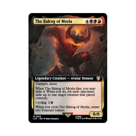 The Balrog of Moria (Extended) LTC NM