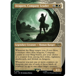 Aragorn, Company Leader (Showcase) LTR NM