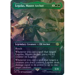 Legolas, Master Archer (Borderless) FOIL LTR NM