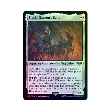 Frodo, Sauron's Bane FOIL LTR NM