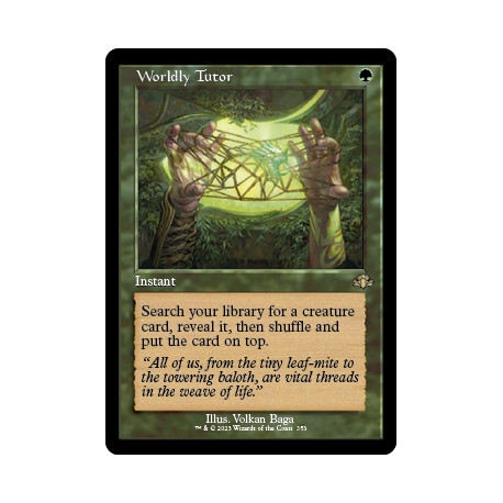 Worldly Tutor (Retro) DMR NM