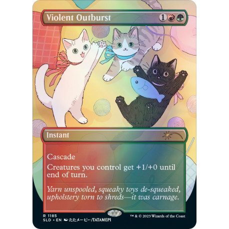 Violent Outburst FOIL SLD NM