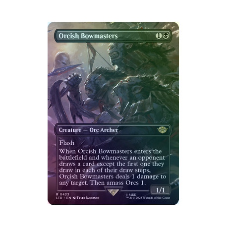Orcish Bowmasters (Borderless) FOIL LTR NM