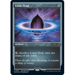 Lotus Petal FOIL PROMO NM