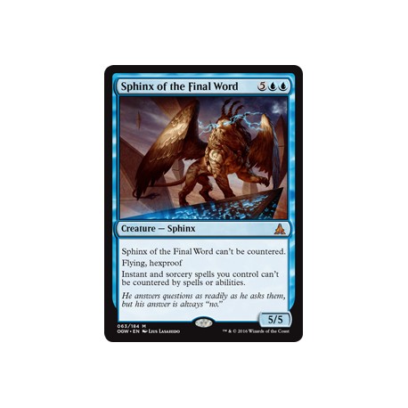 Sphinx of the Final Word OGW NM-