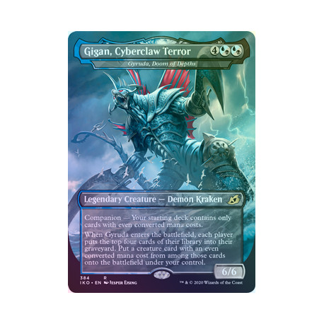 Gyruda, Doom of Depths (Gigan, Cyberclaw Terror) FOIL IKO NM