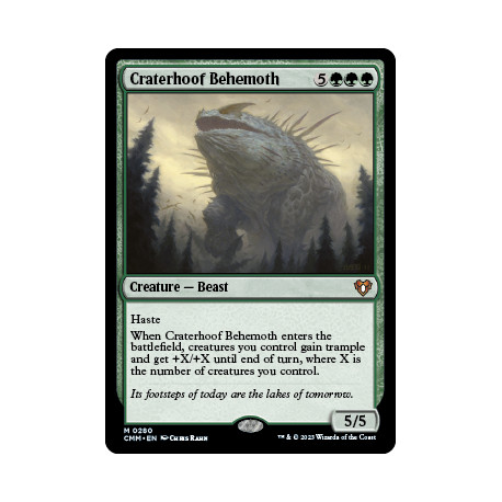 Craterhoof Behemoth CMM NM
