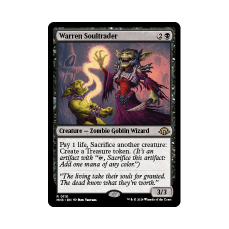 Warren Soultrader MH3 NM
