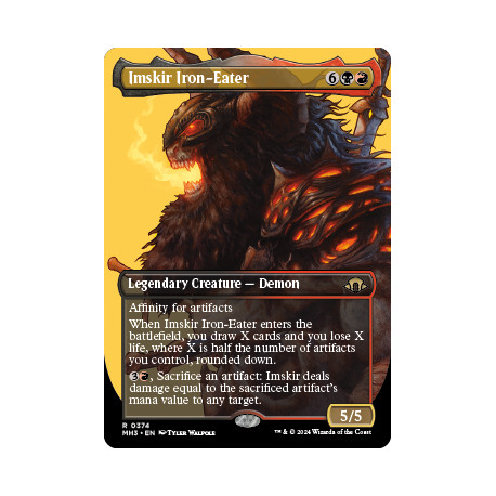 Imskir Iron-Eater (Borderless) MH3 NM