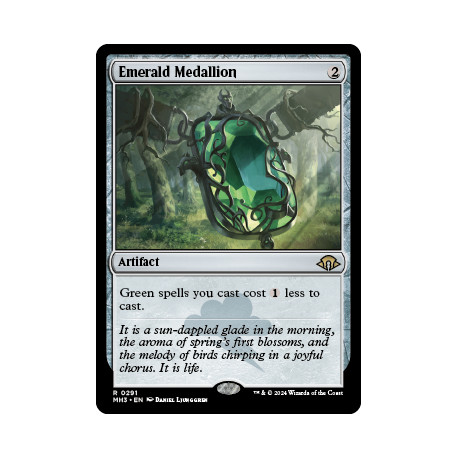 Emerald Medallion MH3 NM