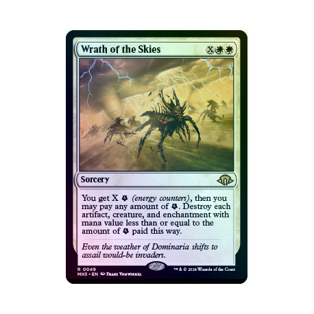Wrath of the Skies FOIL MH3 NM