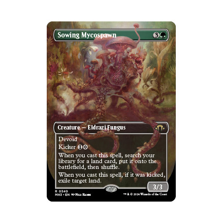 Sowing Mycospawn (Borderless) MH3 NM