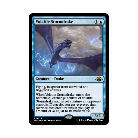 Volatile Stormdrake MH3 NM