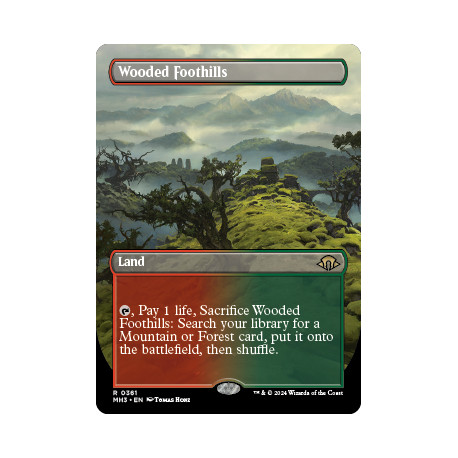 Wooded Foothills (Borderless) MH3 NM