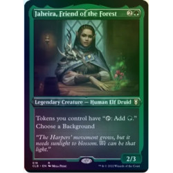 Jaheira, Friend of the Forest ETCHED FOIL CLB NM