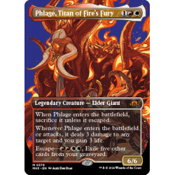 Phlage, Titan of Fire's Fury (Borderless) MH3 NM