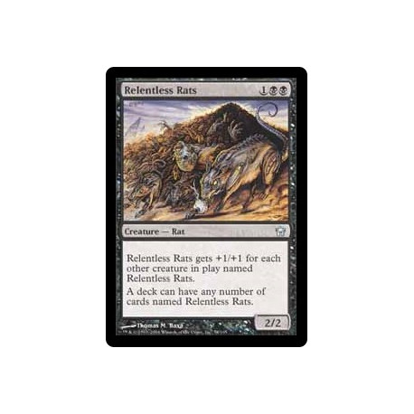 Relentless Rats 5DN NM