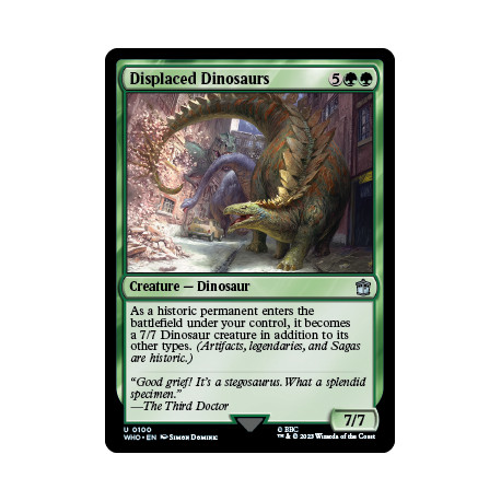 Displaced Dinosaurs WHO NM