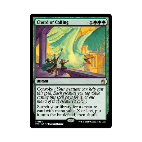 Chord of Calling RVR NM
