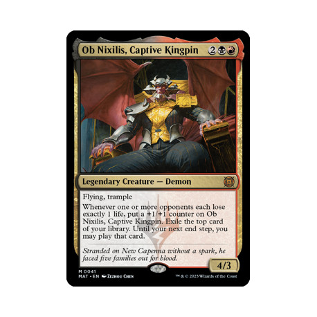 Ob Nixilis, Captive Kingpin MAT NM