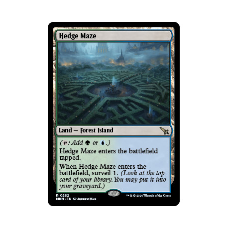 Hedge Maze MKM NM